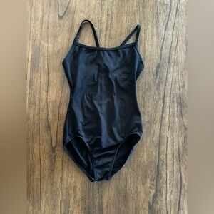 Motionwear Leotard Adult Medium Black Camisole Ballet Dance